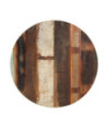 Blat masă rustic din lemn masiv reciclat, rotundă, 70 cm Blat masă rustic din lemn masiv reciclat, rotundă, 70 cm
