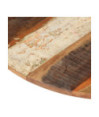 Blat masă rustic din lemn masiv reciclat, rotundă, 70 cm Blat masă rustic din lemn masiv reciclat, rotundă, 70 cm
