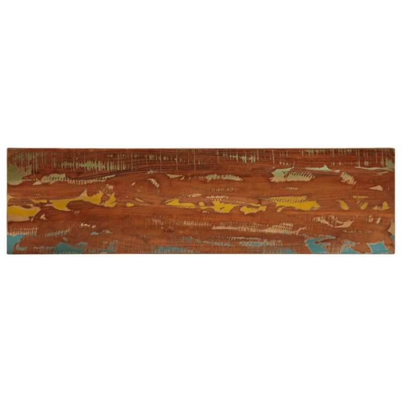 Blat masă rustic din lemn masiv reciclat, dreptunghiulară, 100x40x3,8 cm, handmade Blat masă rustic din lemn masiv reciclat, dreptunghiulară, 100x40x3,8 cm, handmade