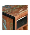 Suport de vin pentru 16 sticle, lemn reciclat, cu aspect industrial - WOODBB123 Suport de vin pentru 16 sticle, lemn reciclat, cu aspect industrial - WOODBB123