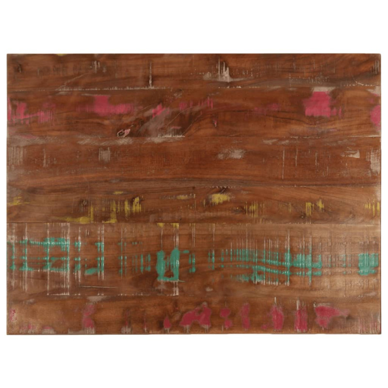 Blat de masă, 80x70x2,5 cm, dreptunghiular, lemn reciclat - WOODBB1073 Blat de masă, 80x70x2,5 cm, dreptunghiular, lemn reciclat - WOODBB1073