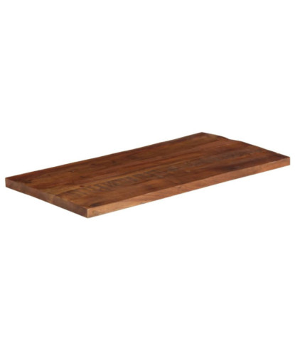 Blat de masă, 100x70x2,5cm, dreptunghiular, lemn reciclat - WOODBB1083