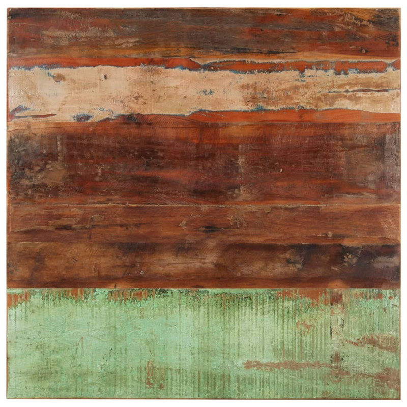 Blat masă rustic din lemn masiv reciclat, pătrată, 80 x 80 cm Blat masă rustic din lemn masiv reciclat, pătrată, 80 x 80 cm