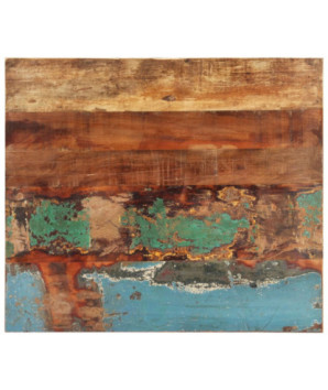 Blat masă rustic din lemn masiv reciclat, dreptunghiulară, 60x70 cm