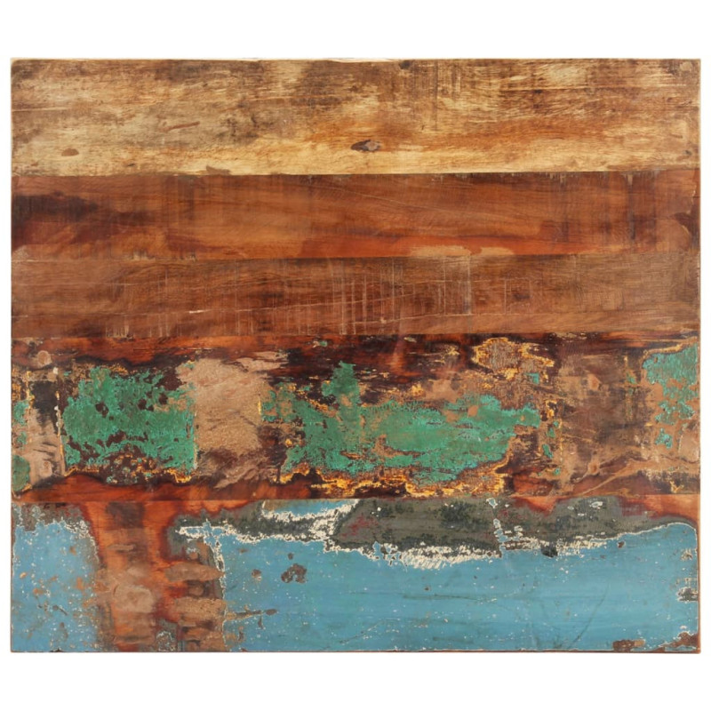 Blat masă rustic din lemn masiv reciclat, dreptunghiulară, 60x70 cm Blat masă rustic din lemn masiv reciclat, dreptunghiulară, 60x70 cm