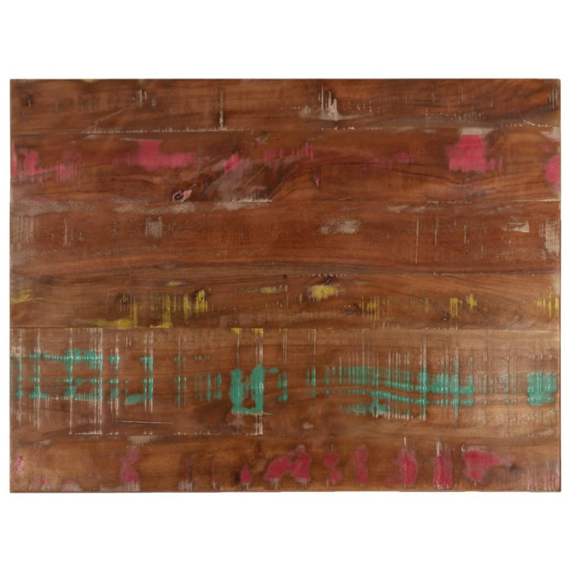 Blat de masă, 90x60x3,8 cm, dreptunghiular, lemn reciclat - WOODBB1090 Blat de masă, 90x60x3,8 cm, dreptunghiular, lemn reciclat - WOODBB1090