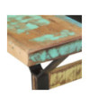 Masă de bucătărie, 160x80x76 cm, lemn reciclat, cu aspect industrial - WOODBB126 Masă de bucătărie, 160x80x76 cm, lemn reciclat, cu aspect industrial - WOODBB126