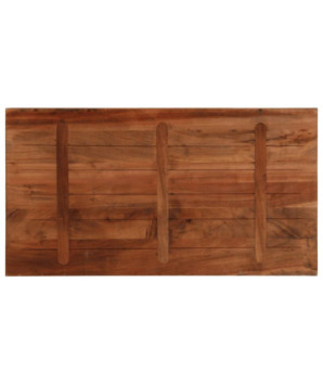 Blat de masă, 120x70x2,5cm, dreptunghiular, lemn reciclat - WOODBB1096