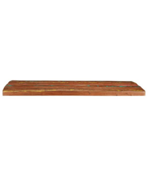Blat de masă, 100x80x3,8cm, dreptunghiular, lemn reciclat - WOODBB1103