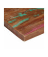 Blat de masă, 100x80x3,8cm, dreptunghiular, lemn reciclat - WOODBB1103 Blat de masă, 100x80x3,8cm, dreptunghiular, lemn reciclat - WOODBB1103