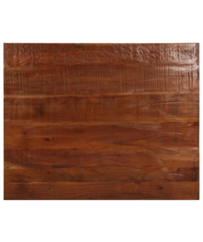 Blat de masă, 110x80x2,5cm, dreptunghiular, lemn reciclat - WOODBB1116