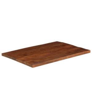 Blat de masă, 110x80x2,5cm, dreptunghiular, lemn reciclat - WOODBB1116