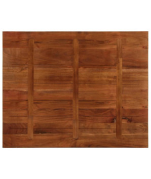 Blat de masă, 110x80x2,5cm, dreptunghiular, lemn reciclat - WOODBB1116