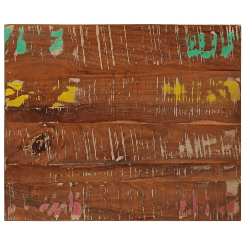 Blat masă rustic din lemn masiv reciclat, dreptunghiulară, 60x50x3,8 cm, handmade Blat masă rustic din lemn masiv reciclat, dreptunghiulară, 60x50x3,8 cm, handmade