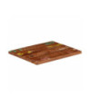 Blat masă rustic din lemn masiv reciclat, dreptunghiulară, 60x50x3,8 cm, handmade Blat masă rustic din lemn masiv reciclat, dreptunghiulară, 60x50x3,8 cm, handmade