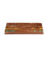 Blat masă rustic din lemn masiv reciclat, dreptunghiulară, 60x50x3,8 cm, handmade Blat masă rustic din lemn masiv reciclat, dreptunghiulară, 60x50x3,8 cm, handmade