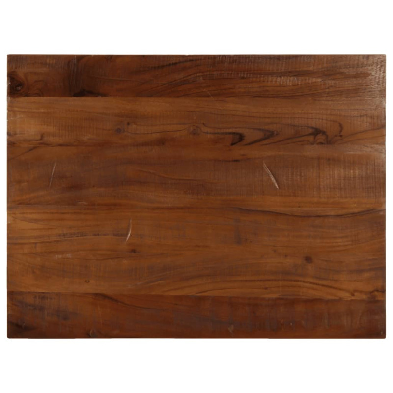 Blat de masă, 80x70x2,5 cm, dreptunghiular, lemn reciclat - WOODBB1123 Blat de masă, 80x70x2,5 cm, dreptunghiular, lemn reciclat - WOODBB1123