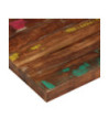 Blat masă rustic din lemn masiv reciclat, pătrată, 70x70x1,5 cm, handmade Blat masă rustic din lemn masiv reciclat, pătrată, 70x70x1,5 cm, handmade