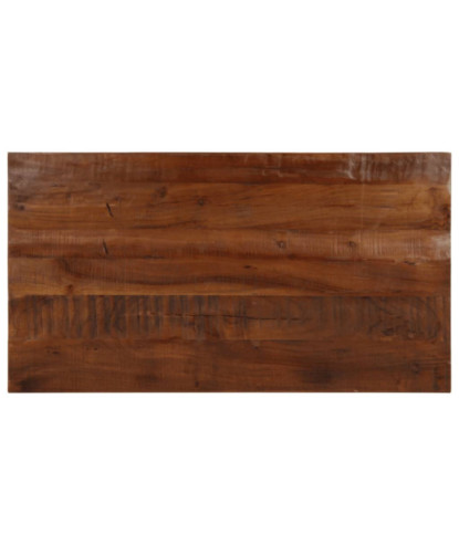 Blat de masă, 110x60x2,5cm, dreptunghiular, lemn reciclat - WOODBB1142
