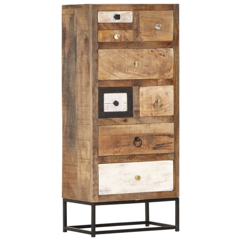 Dulap cu sertare, 45 x 30 x 105 cm, lemn reciclat - WOODBB1145 Dulap cu sertare, 45 x 30 x 105 cm, lemn reciclat - WOODBB1145