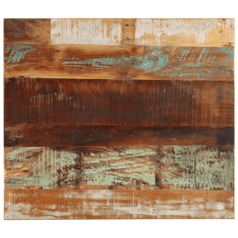 Blat masă rustic din lemn masiv reciclat, dreptunghiulară, 80 x 70 cm Blat masă rustic din lemn masiv reciclat, dreptunghiulară, 80 x 70 cm