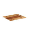 Blat masă rustic din lemn masiv reciclat, dreptunghiulară, 80 x 70 cm Blat masă rustic din lemn masiv reciclat, dreptunghiulară, 80 x 70 cm