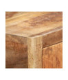 Masă consolă, auriu, 90 x 30 x 75 cm, lemn reciclat - WOODBB1149