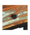 Masă laterală formă U, 45 x 30 x 61 cm, lemn reciclat - WOODBB132