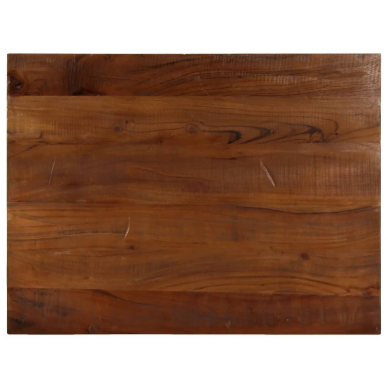 Blat de masă, 80x60x2,5 cm, dreptunghiular, lemn reciclat - WOODBB1155 Blat de masă, 80x60x2,5 cm, dreptunghiular, lemn reciclat - WOODBB1155