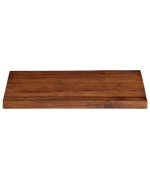 Blat de masă, 90x70x2,5 cm, dreptunghiular, lemn reciclat - WOODBB1156