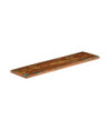 Blat masă rustic din lemn masiv reciclat, dreptunghiulară, 120x20x3,8 cm, handmade Blat masă rustic din lemn masiv reciclat, dreptunghiulară, 120x20x3,8 cm, handmade