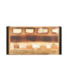 Măsuță cafea rustic, din lemn masiv reciclat, dreptunghiulară, 120x60x40 cm Măsuță cafea rustic, din lemn masiv reciclat, dreptunghiulară, 120x60x40 cm