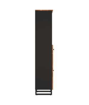Dulap de baie, 38x33x160 cm, lemn reciclat - WOODBB135