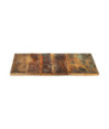Blat masă rustic din lemn masiv reciclat, pătrată, 60 x 60 cm Blat masă rustic din lemn masiv reciclat, pătrată, 60 x 60 cm