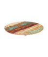 Blat masă rustic din lemn masiv reciclat, rotundă, 50 cm Blat masă rustic din lemn masiv reciclat, rotundă, 50 cm