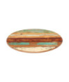 Blat masă rustic din lemn masiv reciclat, rotundă, 40 cm Blat masă rustic din lemn masiv reciclat, rotundă, 40 cm
