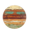 Blat masă rustic din lemn masiv reciclat, rotundă, 40 cm Blat masă rustic din lemn masiv reciclat, rotundă, 40 cm