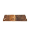 Blat masă rustic din lemn masiv reciclat, dreptunghiulară, 70 x 60 cm