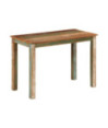 Masă de bucătărie pentru 4 persoane, aspect vintage, din lemn masiv reciclat, dreptunghiulară, 110x55x76 cm, handmade Masă de bucătărie pentru 4 persoane, aspect vintage, din lemn masiv reciclat, dreptunghiulară, 110x55x76 cm, handmade