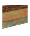 Masă de bucătărie pentru 4 persoane, aspect vintage, din lemn masiv reciclat, dreptunghiulară, 110x55x76 cm, handmade Masă de bucătărie pentru 4 persoane, aspect vintage, din lemn masiv reciclat, dreptunghiulară, 110x55x76 cm, handmade