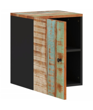 Dulap de perete de baie, 38x33x48 cm, lemn reciclat - WOODBB137