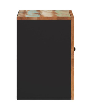 Dulap de perete de baie, 38x33x48 cm, lemn reciclat - WOODBB137