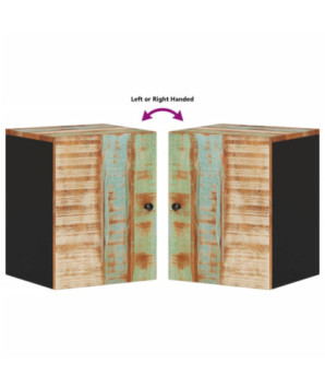 Dulap de perete de baie, 38x33x48 cm, lemn reciclat - WOODBB137