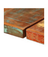 Set bar, 7 piese, lemn reciclat, piele naturală și pânză, cu aspect industrial - WOODBB1203 Set bar, 7 piese, lemn reciclat, piele naturală și pânză, cu aspect industrial - WOODBB1203
