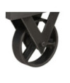 Masă consolă, 90x35x74 cm, lemn reciclat, cu aspect industrial - WOODBB1204 Masă consolă, 90x35x74 cm, lemn reciclat, cu aspect industrial - WOODBB1204