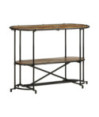 Masă consolă, 110x42x76 cm, lemn reciclat - WOODBB1209