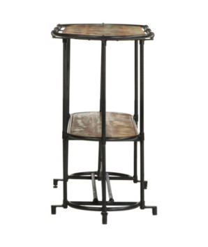 Masă consolă, 110x42x76 cm, lemn reciclat - WOODBB1209