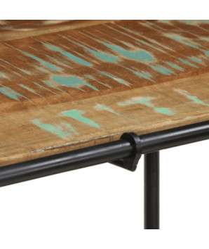 Masă consolă, 110x42x76 cm, lemn reciclat - WOODBB1209