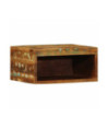 Comodă TV suspendată, aspect vintage, din lemn masiv reciclat, 40x30x19 cm Comodă TV suspendată, aspect vintage, din lemn masiv reciclat, 40x30x19 cm