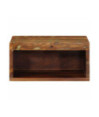 Comodă TV suspendată, aspect vintage, din lemn masiv reciclat, 40x30x19 cm Comodă TV suspendată, aspect vintage, din lemn masiv reciclat, 40x30x19 cm